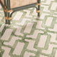 Cheroon  Green Hand Tufted New Zealand Carpet & Rug