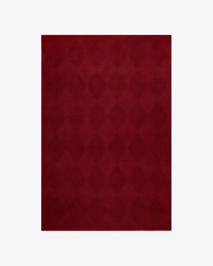 Vettri Red Hand Tufted New Zealand Carpet & Rug