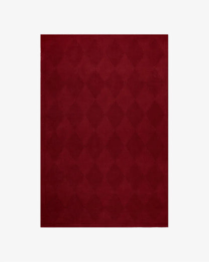 Vettri Red Hand Tufted New Zealand Carpet & Rug