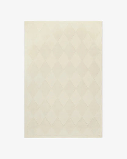 Vettri Off White Hand Tufted New Zealand Carpet & Rug