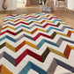 Zigzag  Hand Tufted New Zealand Wool Carpet & Rug