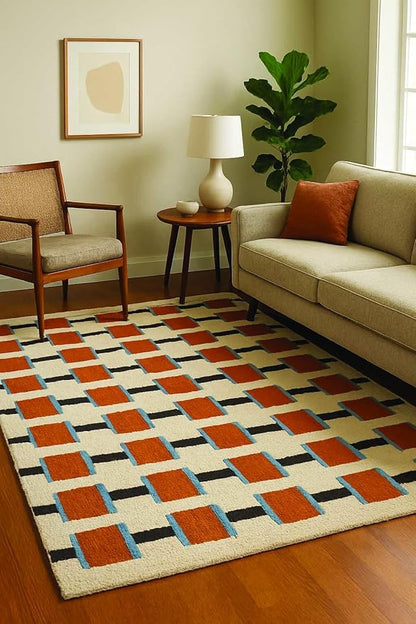Oracal Hand Tufted New Zealand Wool Carpet & Rug