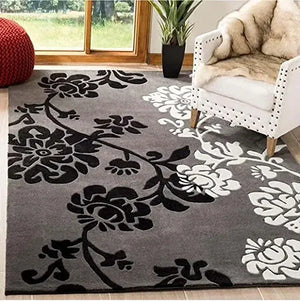 Harmonia Floral Hand Tufted New Zealand Wool Rug
