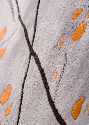 Belucia Grey Hand Tufted New Zealand Wool Carpet & Rug