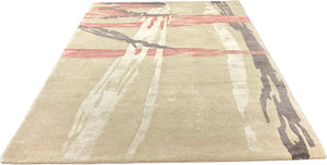 Storm Hand Tufted New Zealand Wool & Silk Carpet & Rug