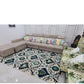 Flaming Hand Tufted New Zealand Wool Carpet & Rug