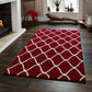 Crismon  Maroon Hand Tufted New Zealand Wool Carpet & Rug
