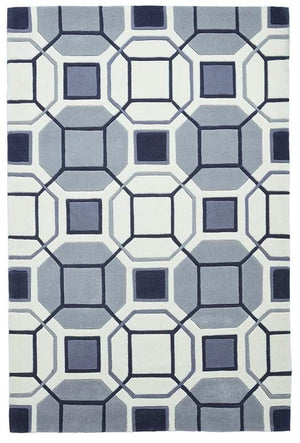 Maze Hand Tufted New Zealand Wool Carpet & Rug