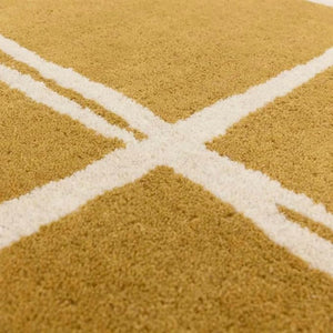 Yuba Golden Hand Tufted New Zealand Carpet & Rug