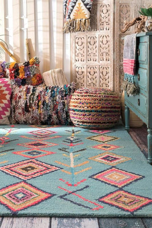 Santigo Hand Tufetd New Zealand Wool Carpet & Rug