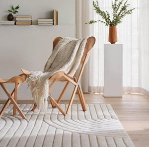 Heriz Hand Tufted New Zealand Wool Carpet & Rug