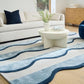 Wave Hand Tufted New Zealand Wool Carpet & Rug