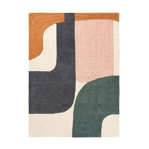 Pantro Hand Tufted New Zealand Wool Carpet & Rug