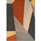 Oreca Geometric Hand Tufted New Zealand Wool Rug