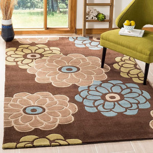 Florlle Floral Hand Tufted New Zealand Wool Rug