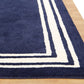Blue Beauty Hand Tufted New Zealand Wool Rug