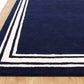 Blue Beauty Hand Tufted New Zealand Wool Rug