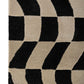 Adrift Cream & Black Hand Tufted New Zealand Wool Rug