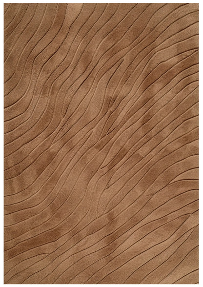 Wool Hand Tufted Dusky Mocha Mousse Rug