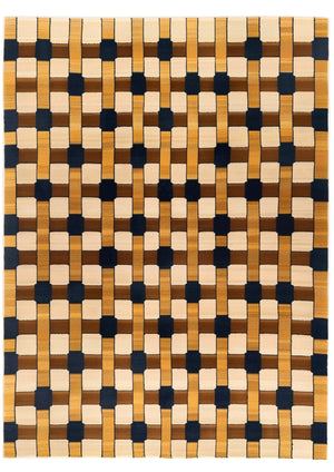 Wool Hand Tufted Gridlock Rug