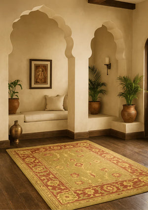 Wool Hand Tufted Haveli Vilas Rug