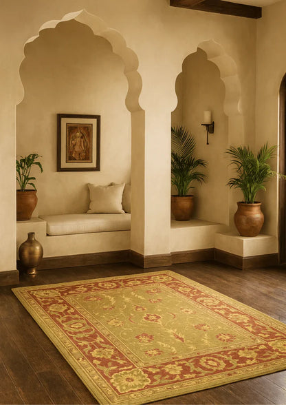 Wool Hand Tufted Haveli Vilas Rug
