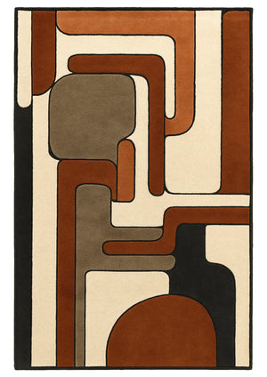 Woolen Hand Tufted Löké Rug
