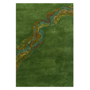 Edama Hand Tufted Wool & Silk Rug