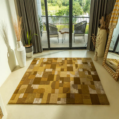 Ericdo Hand Tufted Wool & Silk Rug