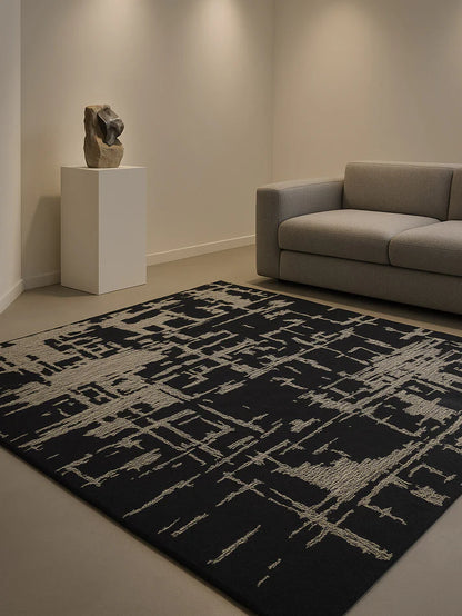 Scupt Hand Tufted Wool Rug