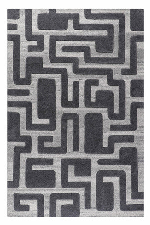 Maze Hand Tufted Wool Rug