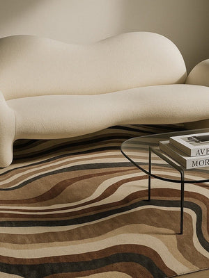 Onyx Hand Tufted Wool Silk Rug