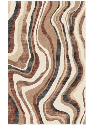 Onyx Hand Tufted Wool Silk Rug