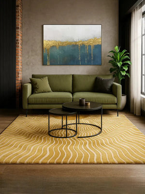 Sun New Zealand Wool & Silk Hand Tufted Rug