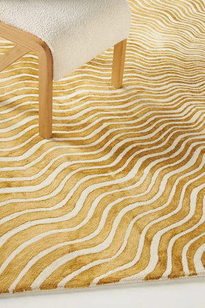 Sun New Zealand Wool & Silk Hand Tufted Rug