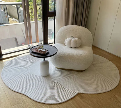 Melthymoon Irregular Hand Tufted Carpet & Rug