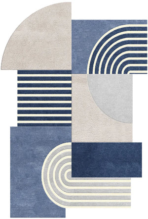Aerocrystal Irregular Hand Tufted Carpet & Rug