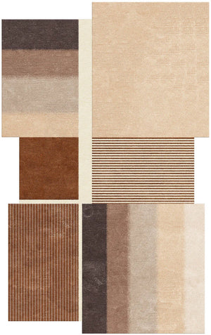 Myra Irregular Hand Tufted Carpet & Rug