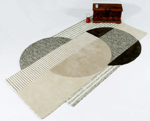 Zia Irregular Hand Tufted Carpet & Rug