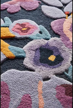 Iba irregular hand tufted carpet & rug