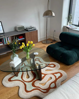 Ameba Irregular Hand Tufted Carpet & Rug