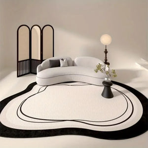 Curvey  Irregular Hand Tufted Carpet & Rug