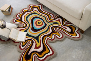 Ameba irregular hand tufted carpet & rug