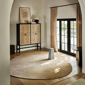 Earialform irregular hand tufted carpet & rug