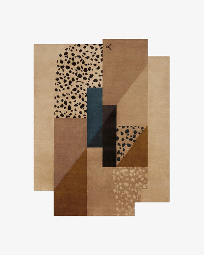 Slovial irregular hand tufted carpet & rug