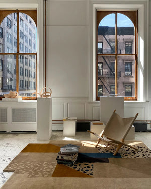 Slovial irregular hand tufted carpet & rug