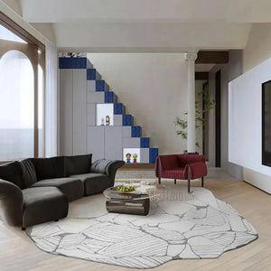Terriar irregular hand tufted crapet & rug