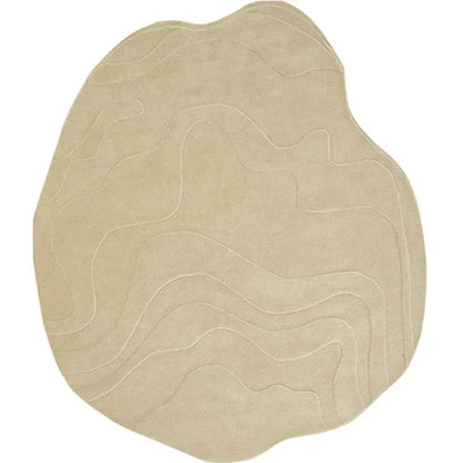 Orbial irregular hand tufted carpet & rug