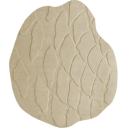 Udtric irregular hand tufted carpet &  rug