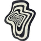 Florial  irregular hand tufted  carpet & rug